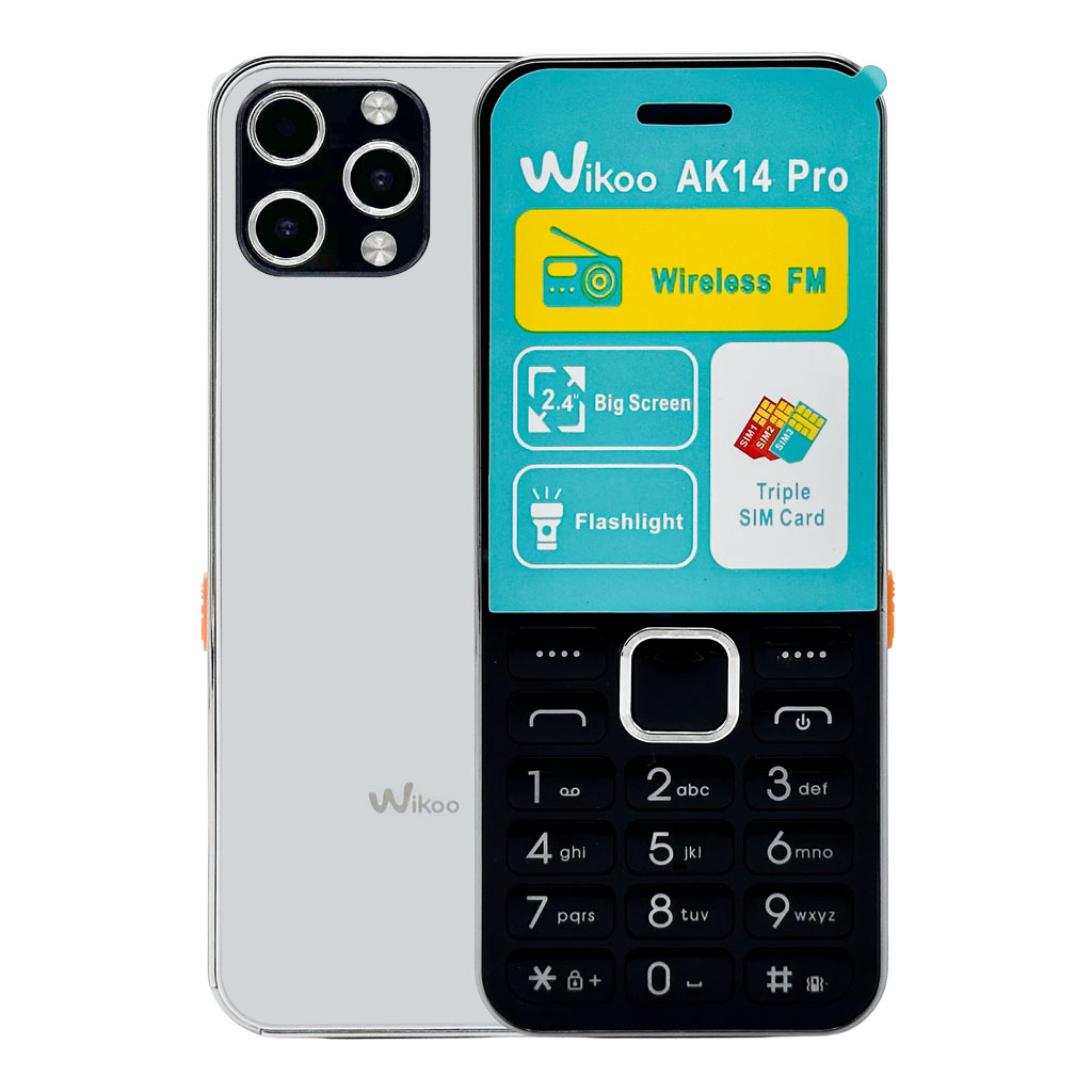 Téléphone Portable Wikoo AK14 Pro Triple SIM - هاتف نقال 1