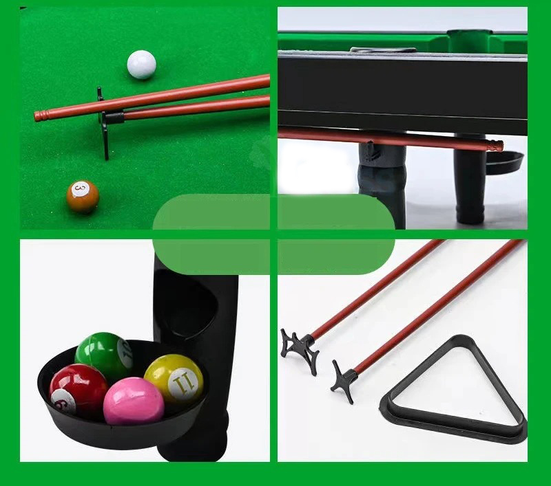 Mini table de jeu billard multijoueur pour enfant 4