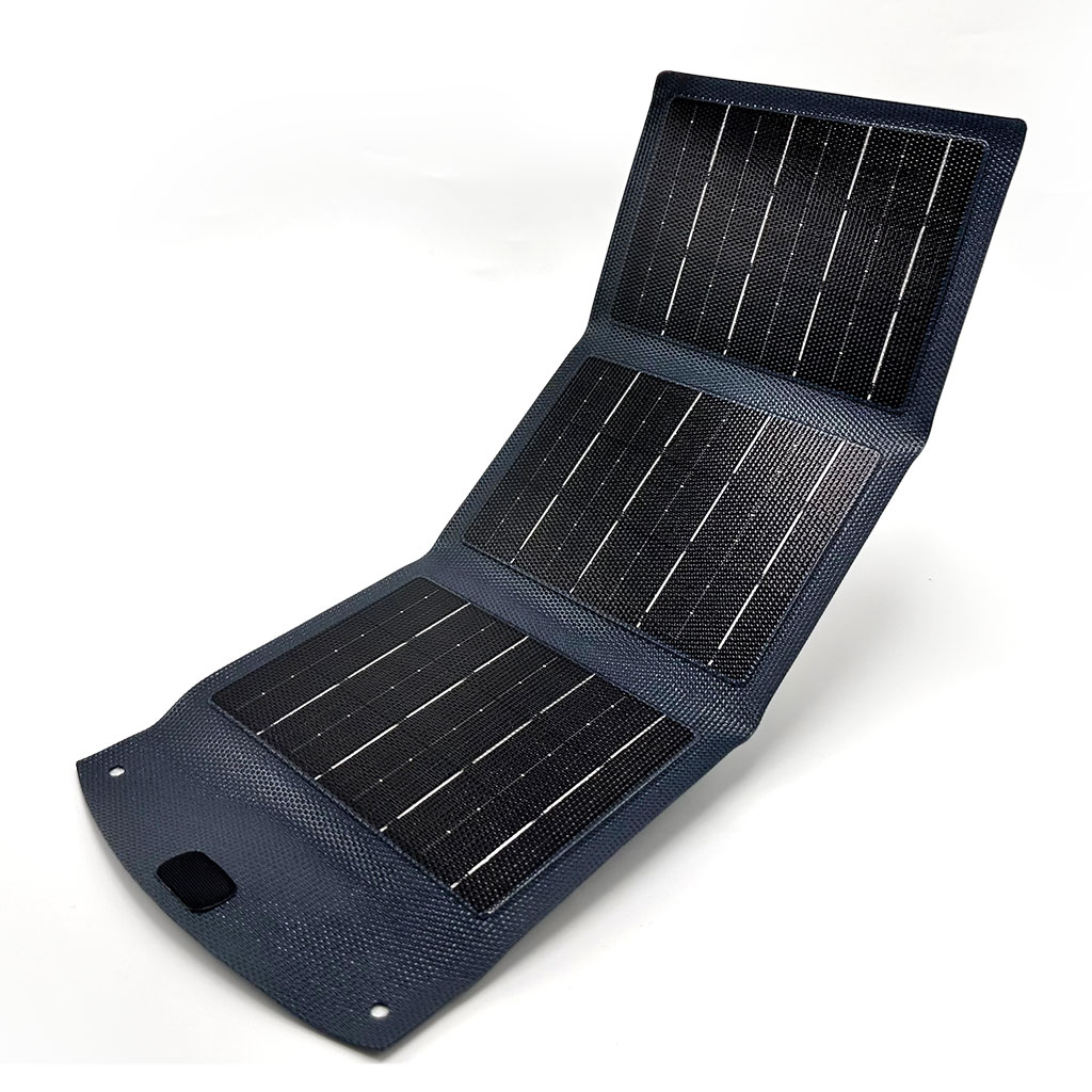 Panneau solaire USB pliable et portable capacité 3000mAh 10W - وحدة طاقة تشحن بالطاقة الشمسية 3