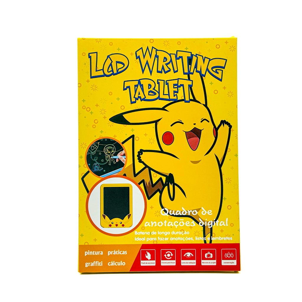 Tablet d'écriture LCD pour Enfants 12 Pouces - Pikatchu 2