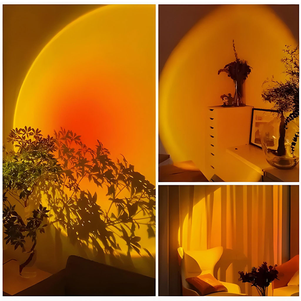 Astronaute Lampe de coucher de soleil pour chambre et décoration intérieure 7