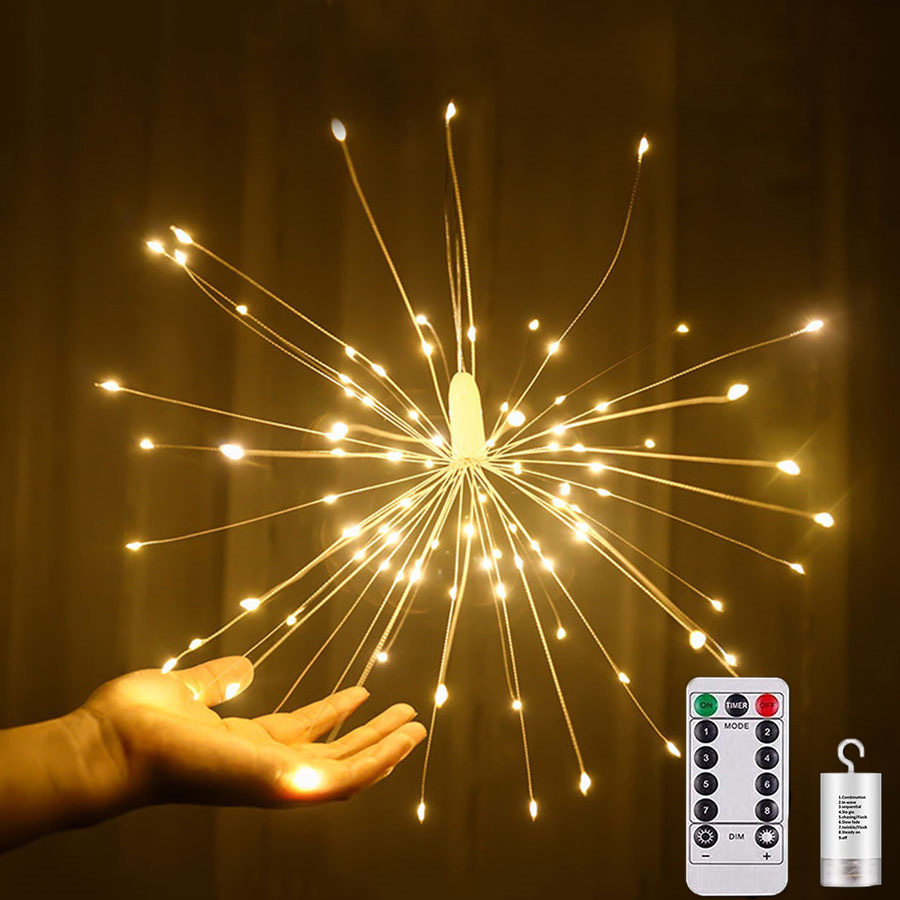 Lumière décorative de feux d'artifice en LED 5