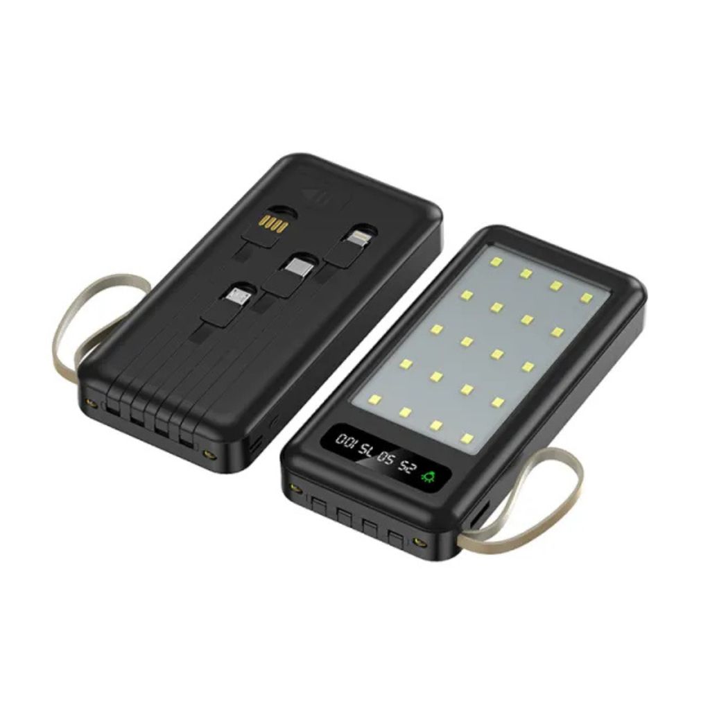 Power Bank et LED 20000mAh avec Charge Rapide 2en1 – باور بانك مع شحن سريع 2