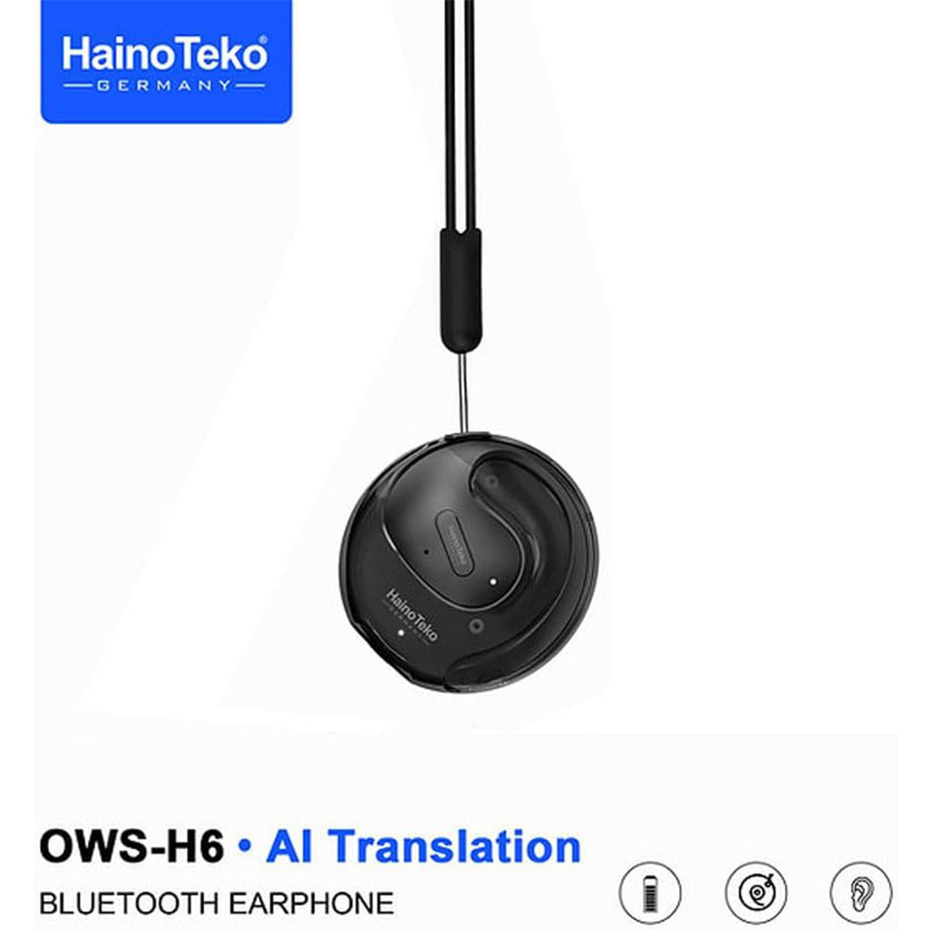 Écouteurs Bluetooth haute résolution Haino Teko OWS-H6 avec traduction IA - سماعات لاسلكية بخاصية الترجمة الفورية 4