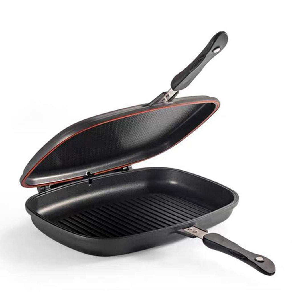 Poêle Dessini made in italy grill double face 36cm - مقلاة مزدوجة جودة أصلية 7