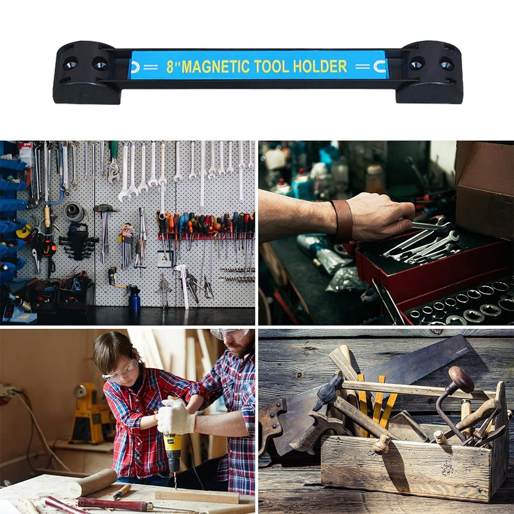 Barre Magnétique et Organisateur D'Outils Mural - أدات تنظيم الأدوات المهنية 5