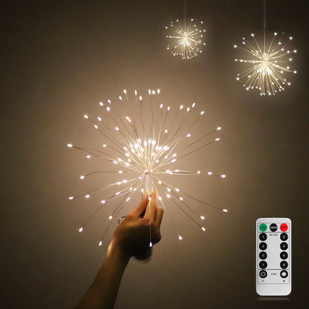 Lumière décorative de feux d'artifice en LED 4
