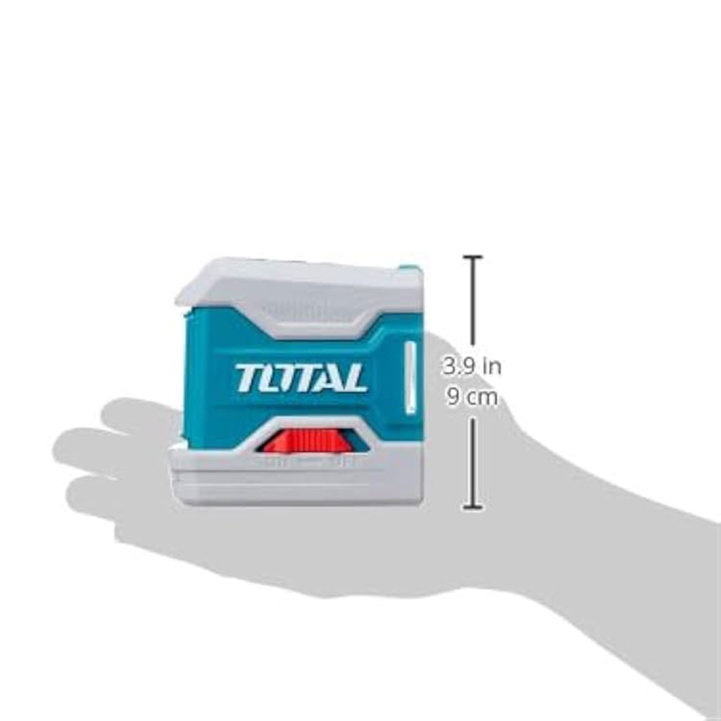 TOTAL Balance laser 15 mètres deux lignes TLL156506 - مقياس ليزر بخطين أصلي 4