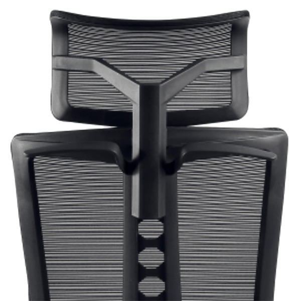 Chaise ergonomique valence réglable en maille 100% respirable 4