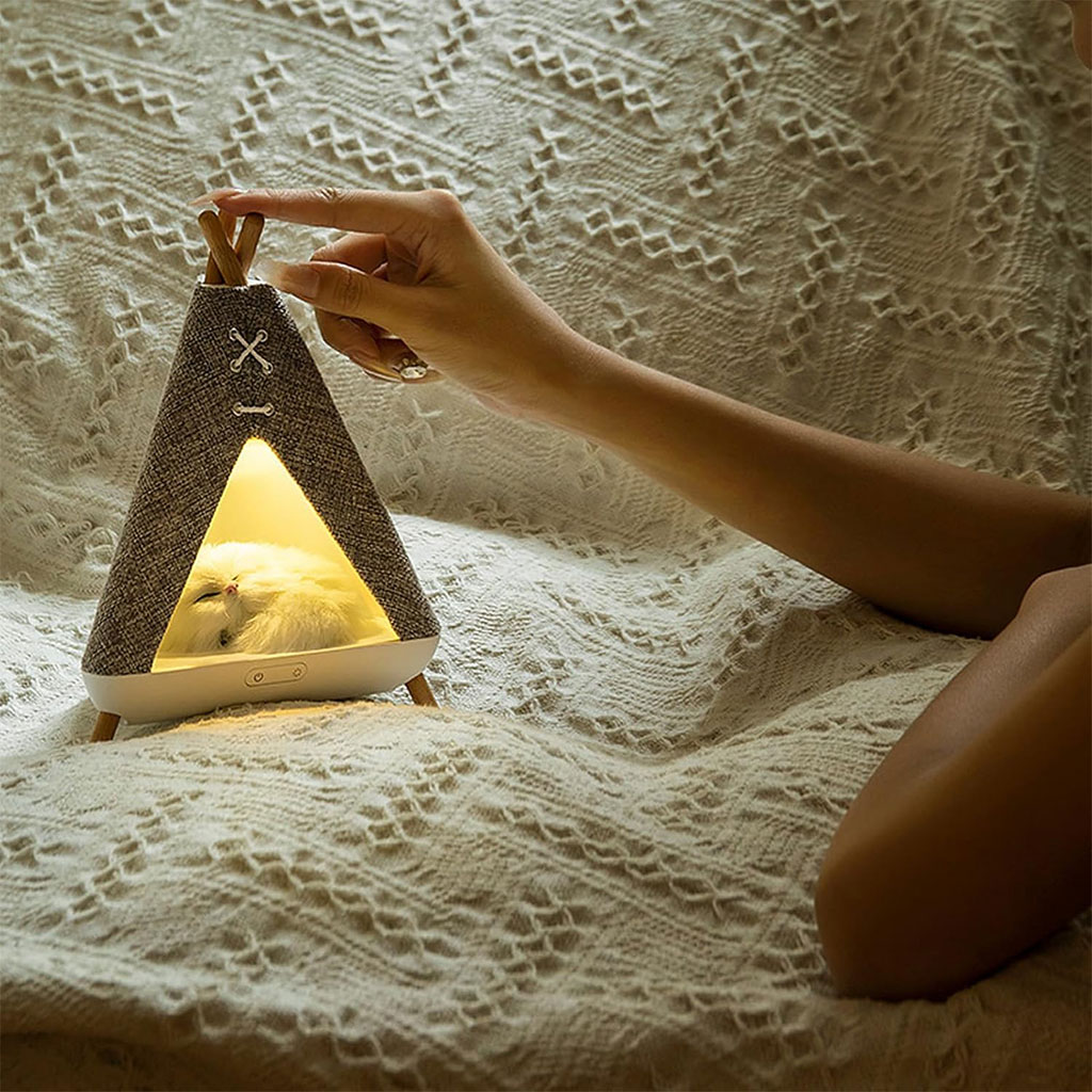 Veilleuse et Haut Parleur design en forme de tente - مكبر صوت على شكل خيمة 5