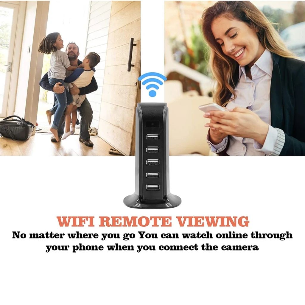 Adaptateur Chargeur USB Intelligent avec Caméra Wi-Fi – كاميرا خفية واي فاي 3