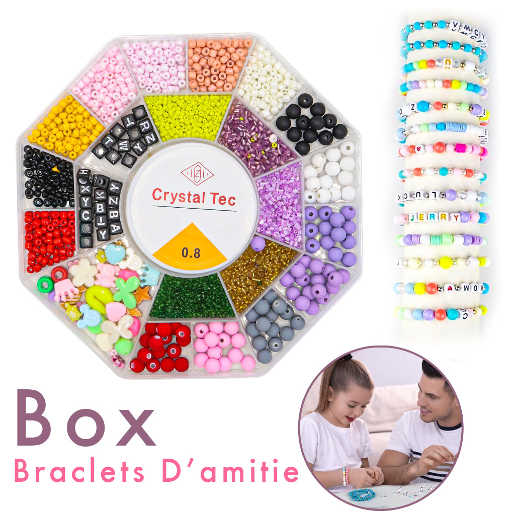 Bracelet D'amitié DIY Kit de Bricolage Pour Filles V6 1