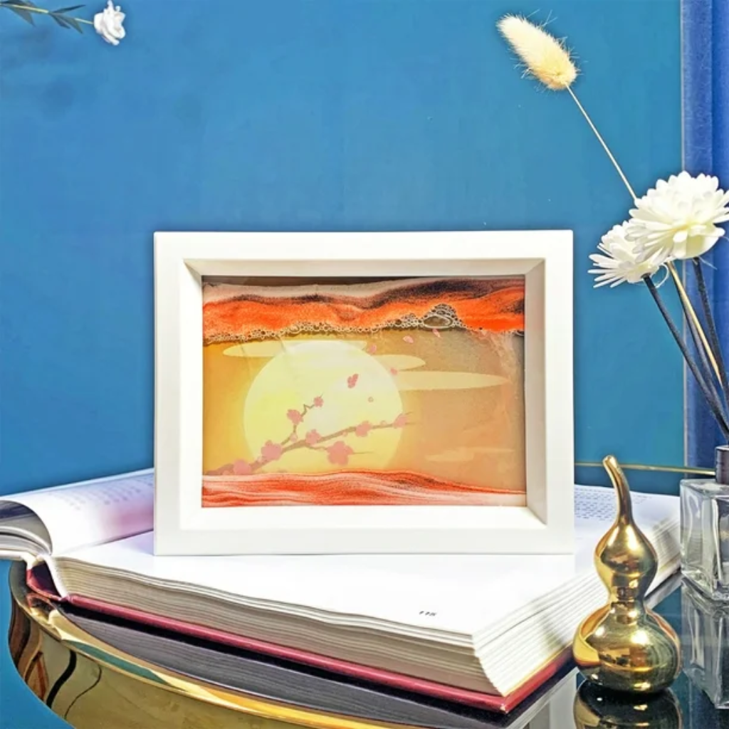 Tableau de Sable en Mouvement 3D et Miroir – لوحة رملية ثلاثية الأبعاد متحركة والمرآة 5