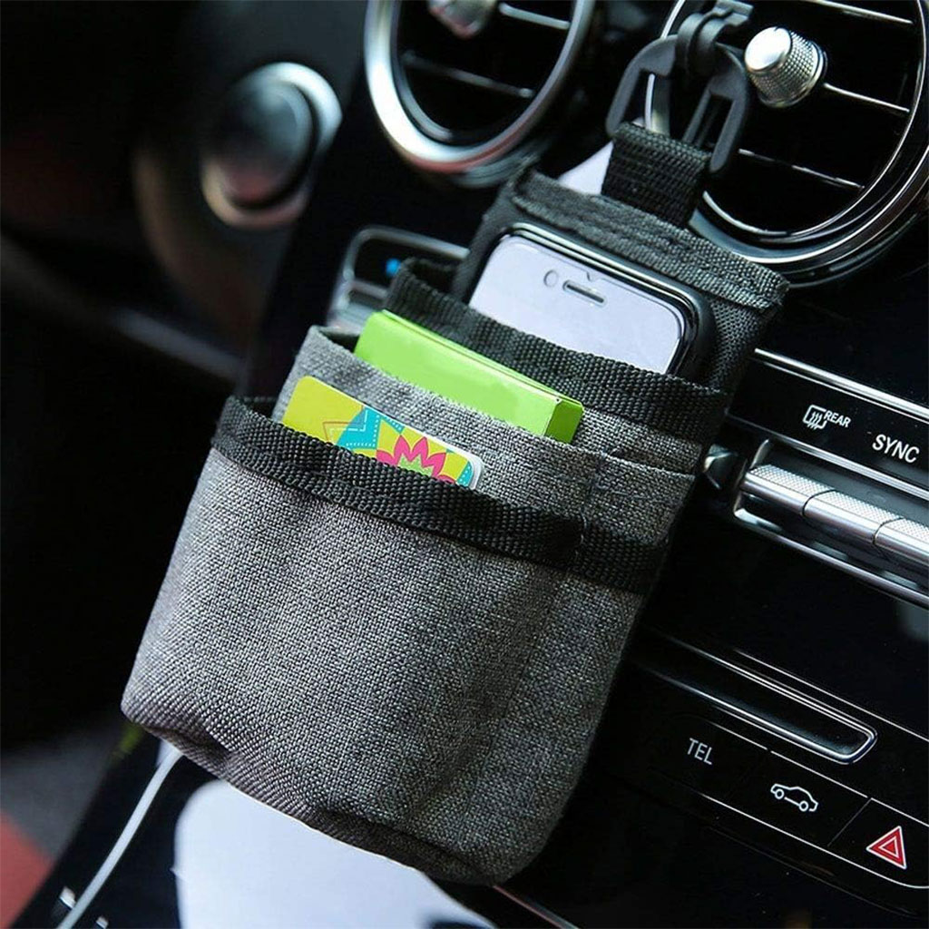 Organiseur de poche pour grille d'aération de voiture - منظم أغراض في السيارة 1