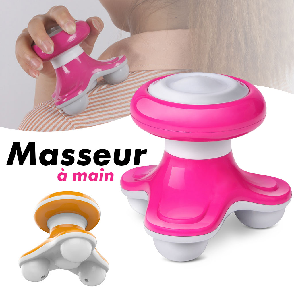 Masseur Vibro Electrique full body forme de triangle 2