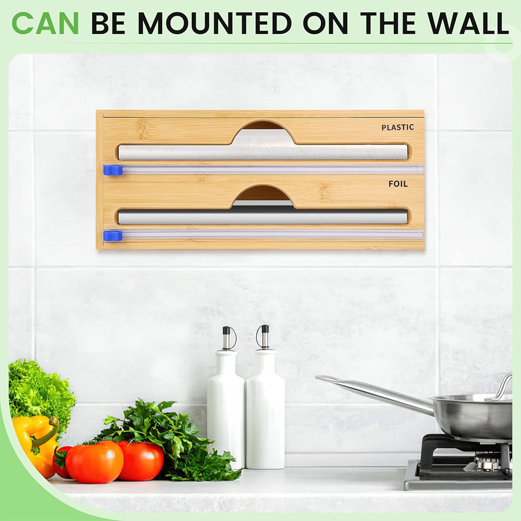 Organiseur de tiroir 2 en 1 pour papier sulfurisé 7