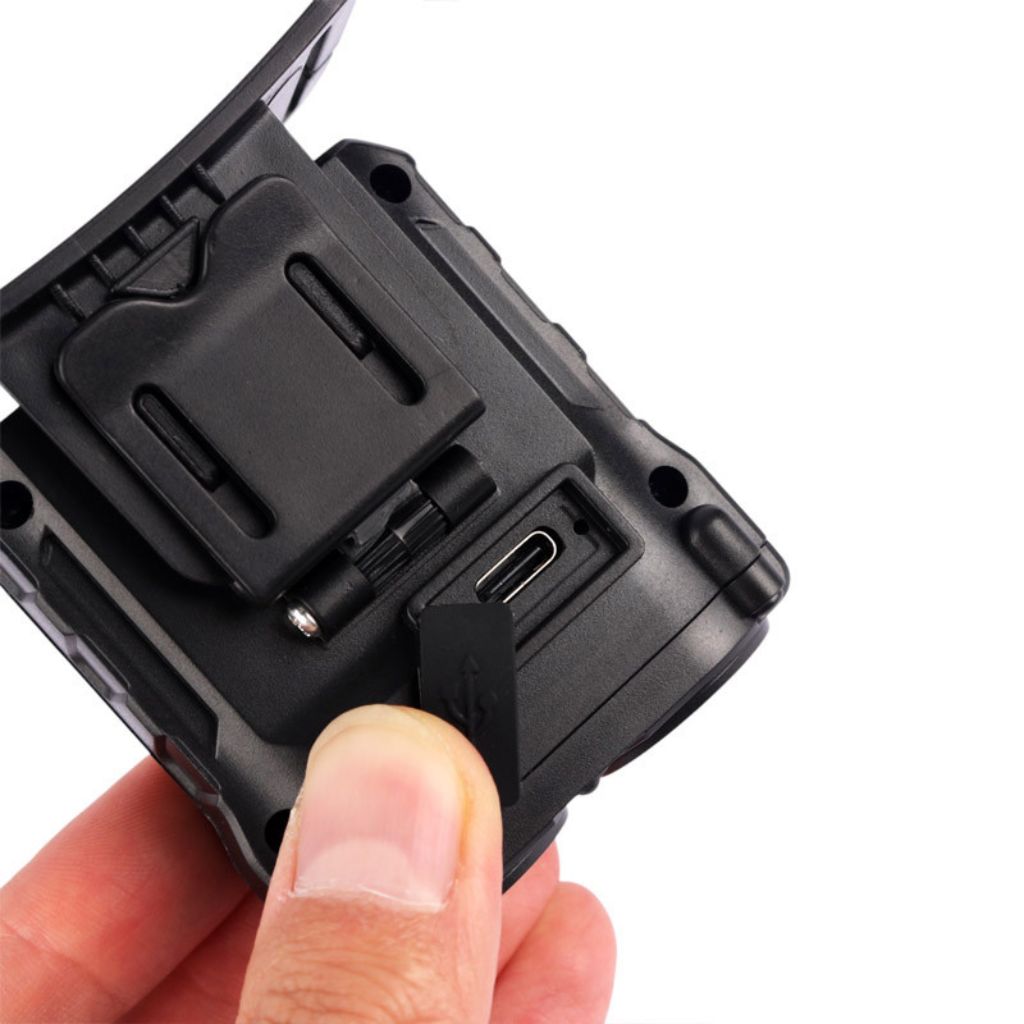 Lampe Vélo et Frontale 2en1 Rechargeable SH-T808 - مصباح الرأس و الدراجات قابل لإعادة الشحن 6