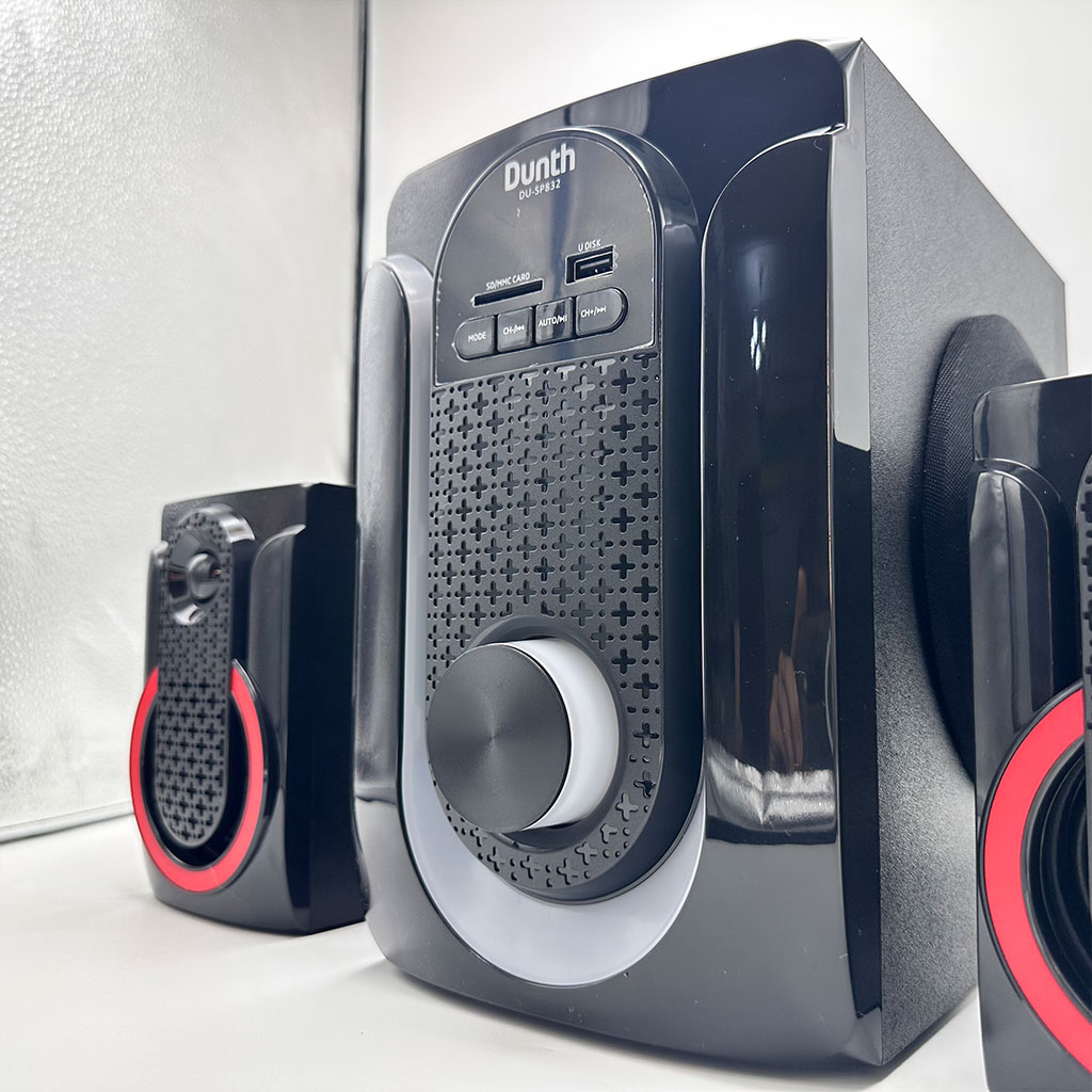 Haut-Parleur DUNTH 8000 W LED BT/AUX/USB/FM Radio DU-SP832 – مكبر صوت إحترافي أصلي 2