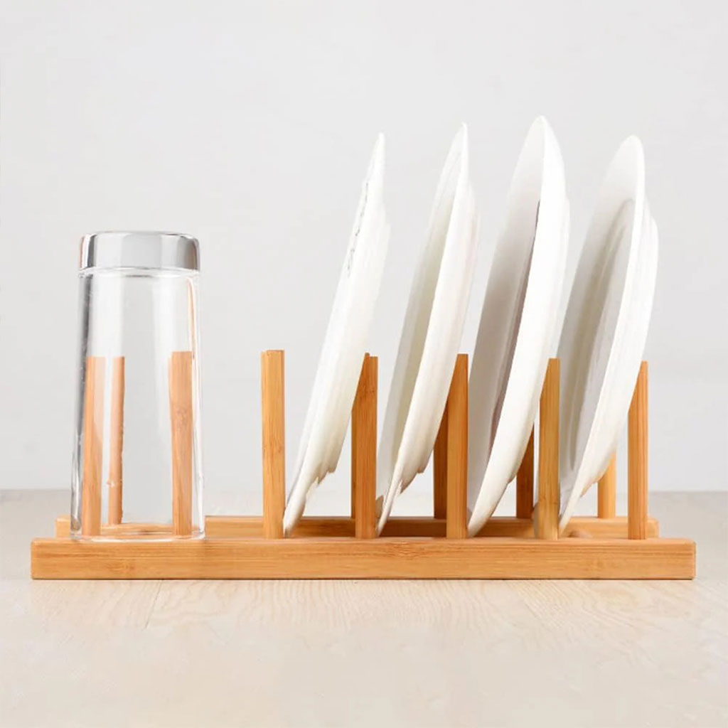 Egouttoir Range Assiette En Bambou 4