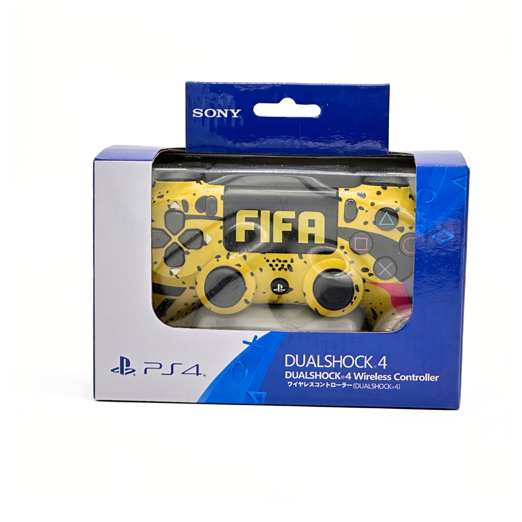 SONY DualShock Manette PS4 Sans Fil, Batterie Rechargeable (High Copy) – Limited Edition FIFA 4