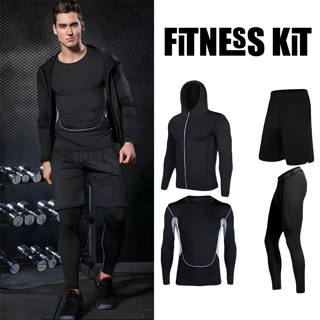 Ensemble de sport 4 pièces Just One pour homme - طقم اللباس الرياضي 1