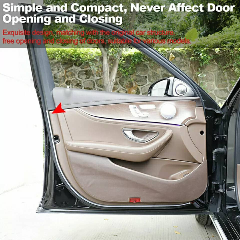 feux d’avertissement de porte voiture led anti collision 2 pcs 5