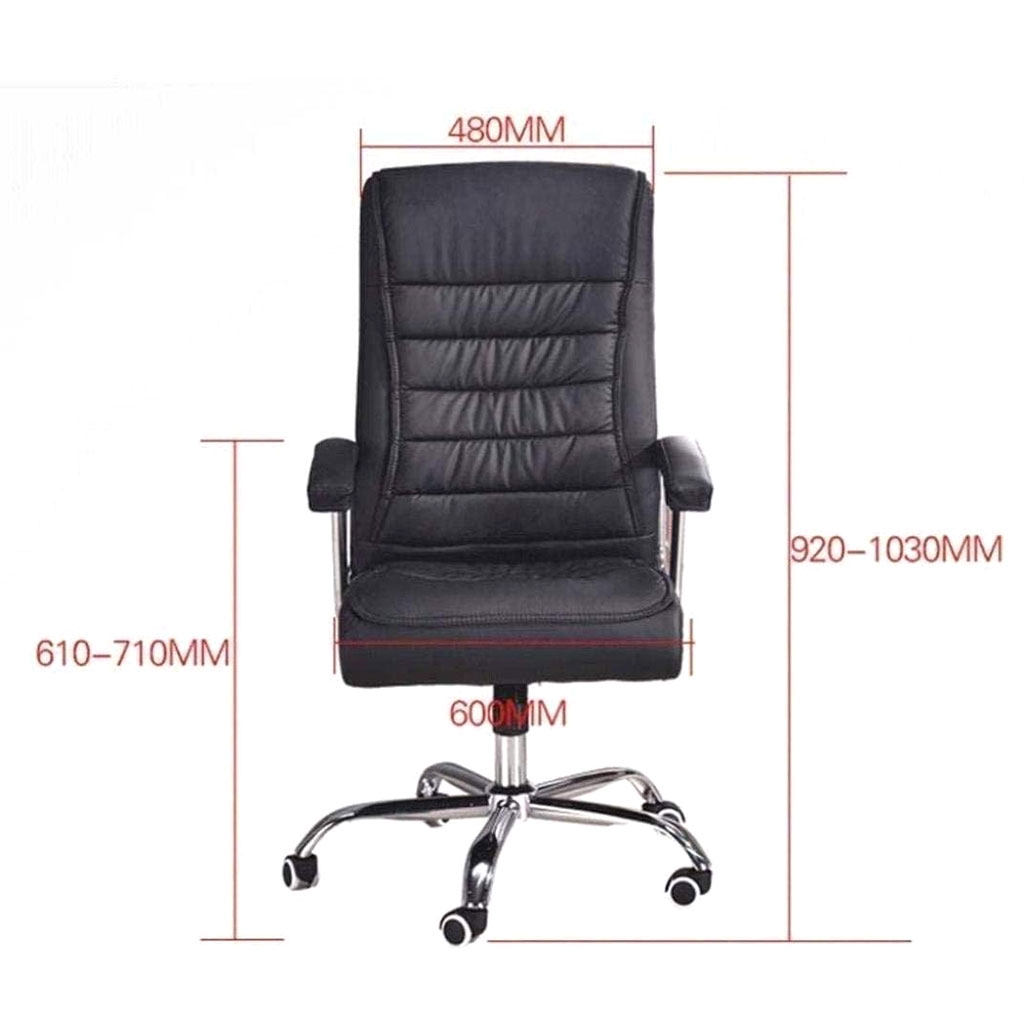 Chaise de Bureau Présidentiel LUXE avec base pivotante et ressorts ensachés - كرسي مكتب مريح وجودة عالية 4