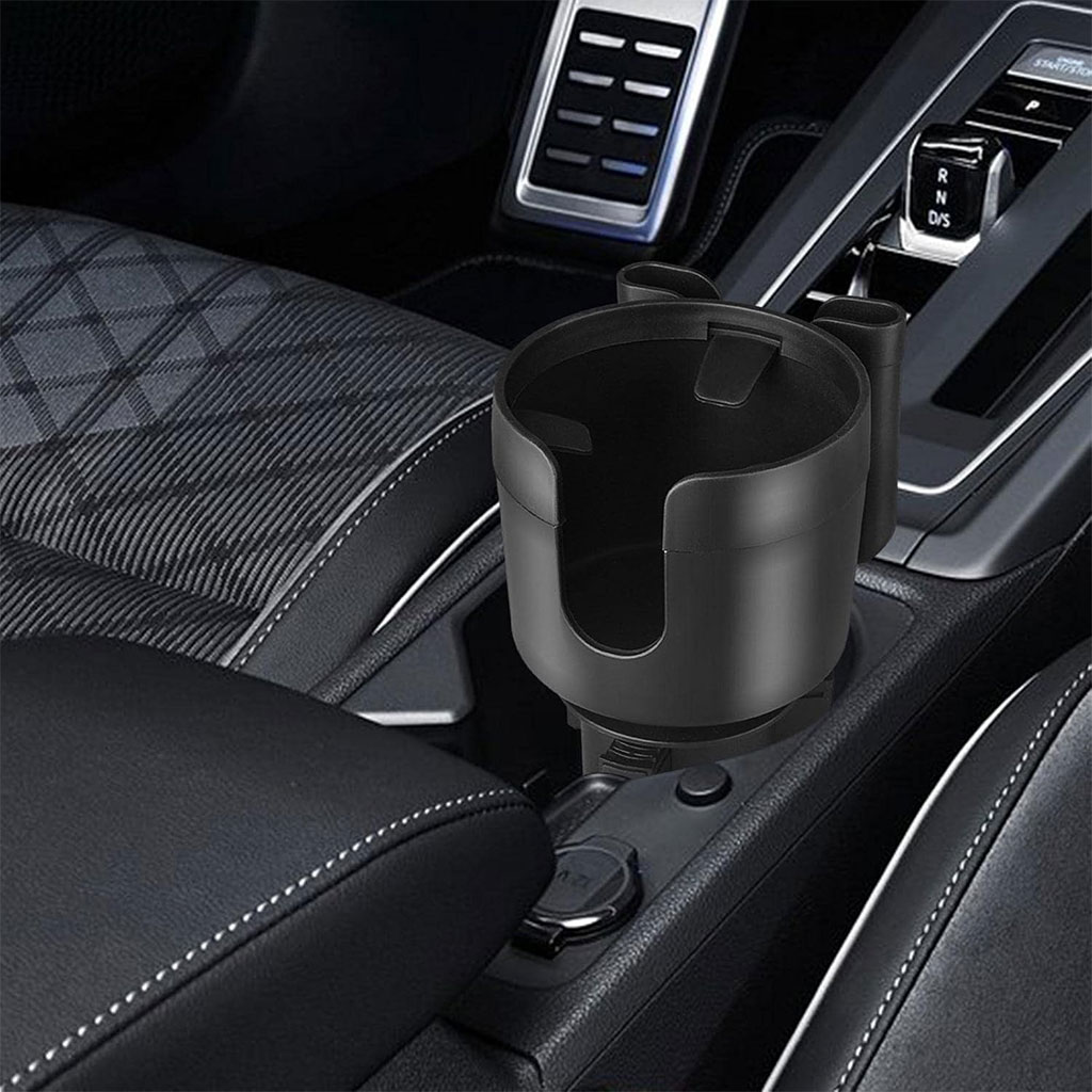 Porte Gobelet et support de chargement de téléphone pour voiture 2en1 6