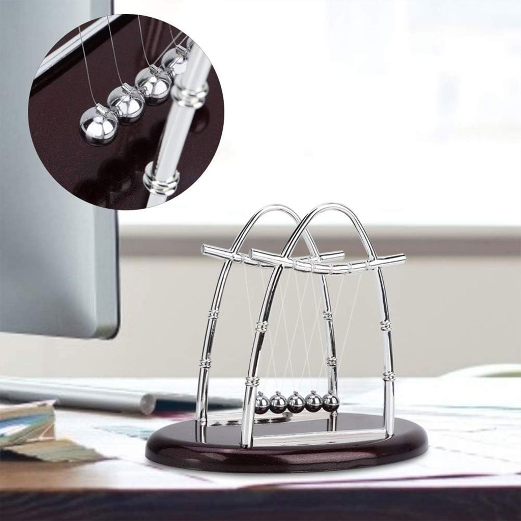 Pendule Newton Balls d'équilibre en acier classique 4