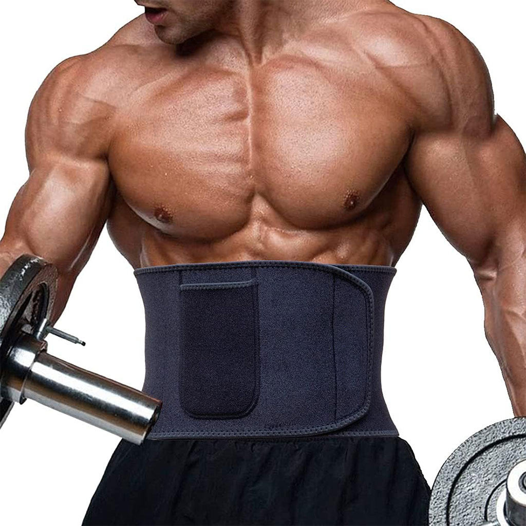Ceinture de sudation pour Homme et Femme avec Poche Extérieure - حزام تنحيف 3