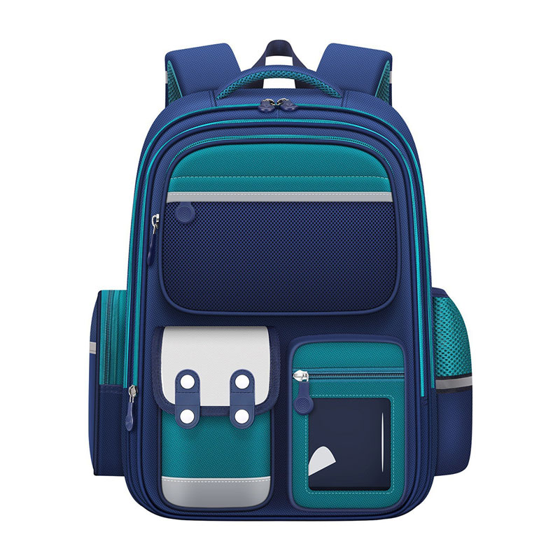 Sac à Dos Enfant pour École primaire de Haute Qualité Bleu et Vert - حقيبة ظهر مدرسية للأطفال أزرق وأخضر 6
