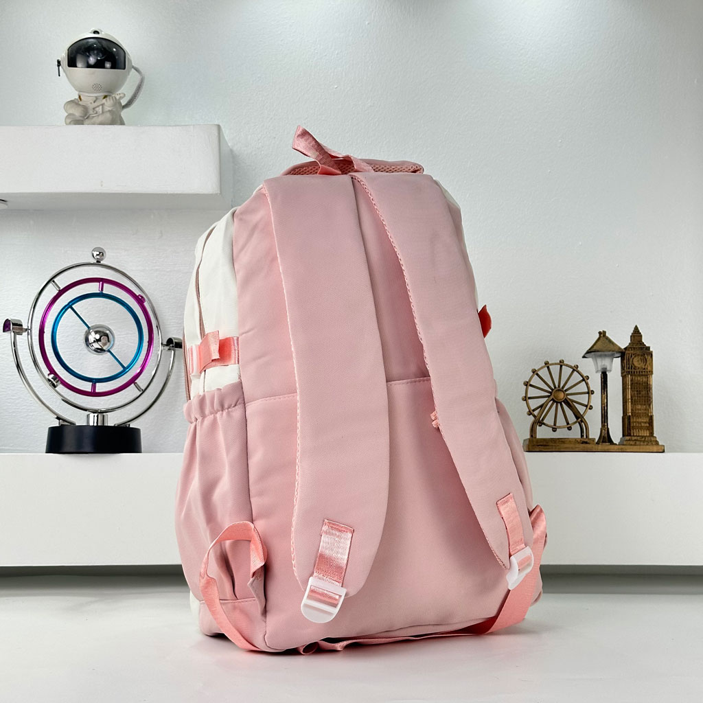 Sacs à dos d'école Style Décontracté Milkshake Rose - حقيبة ظهر مدرسية وردي 3