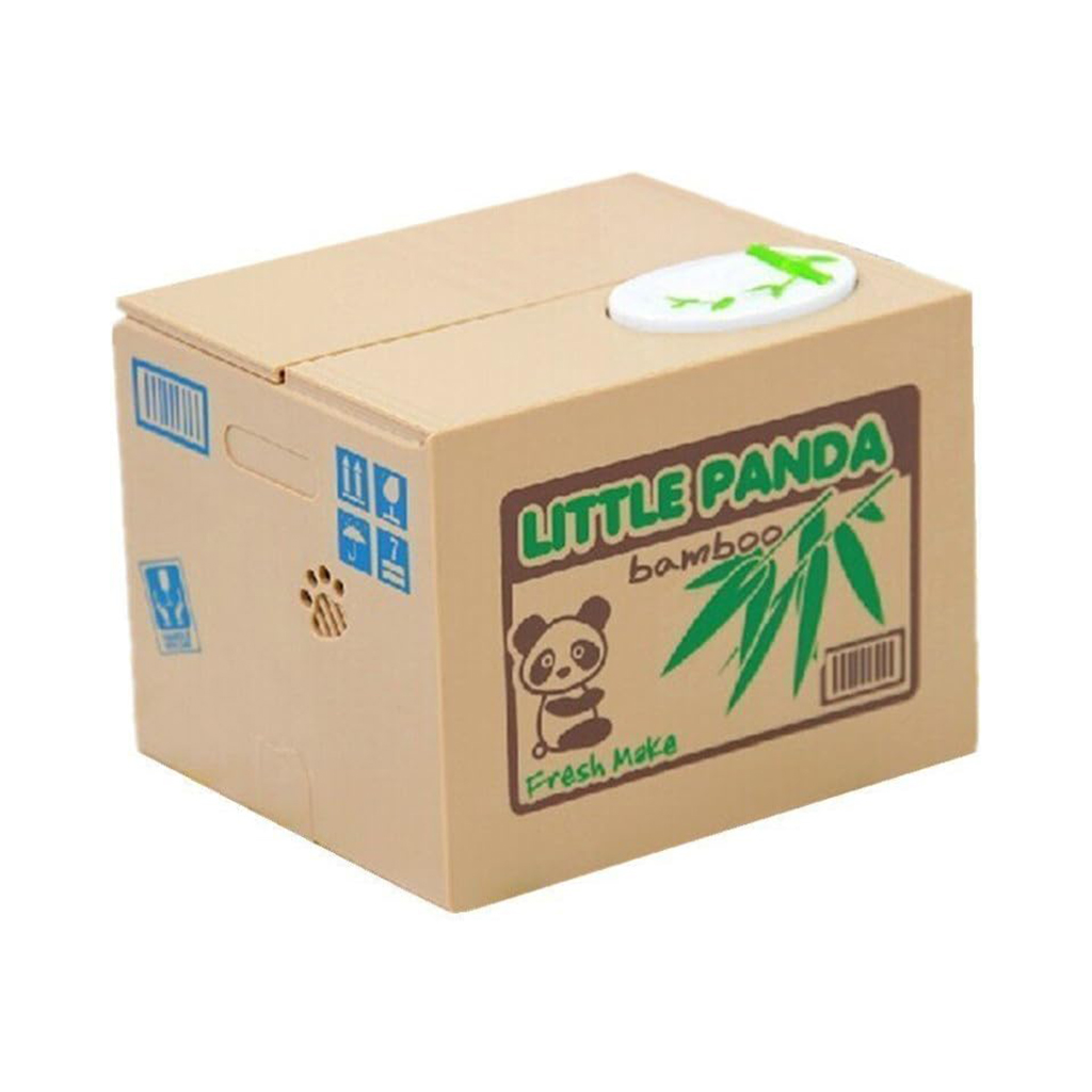 Tirelire automatique avec un mignon petit panda à l'intérieur 2