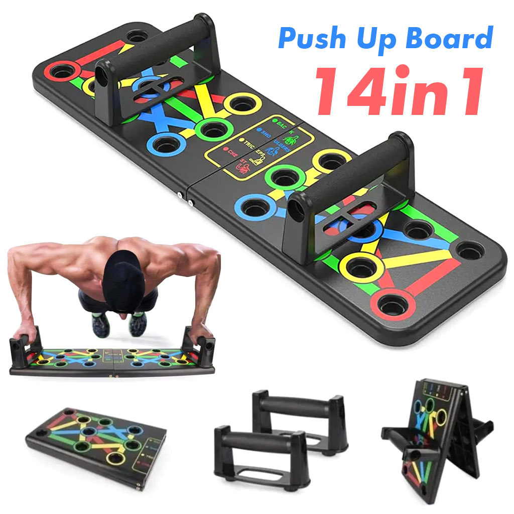 Push Up Board 14 in 1 Equipement D'entraînement à la Maison