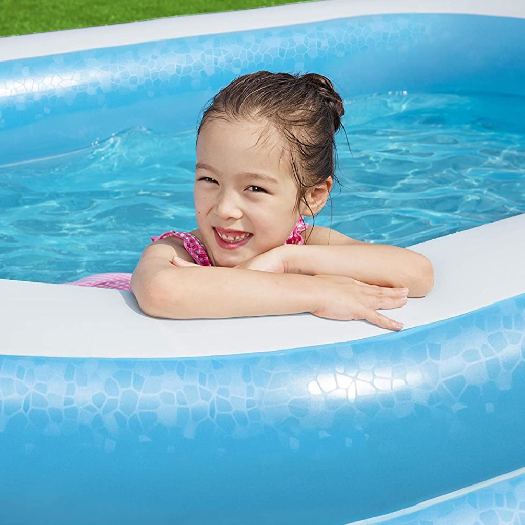 Piscine Gonflable Pour Enfants 262x175x51cm Bestway #54006 5