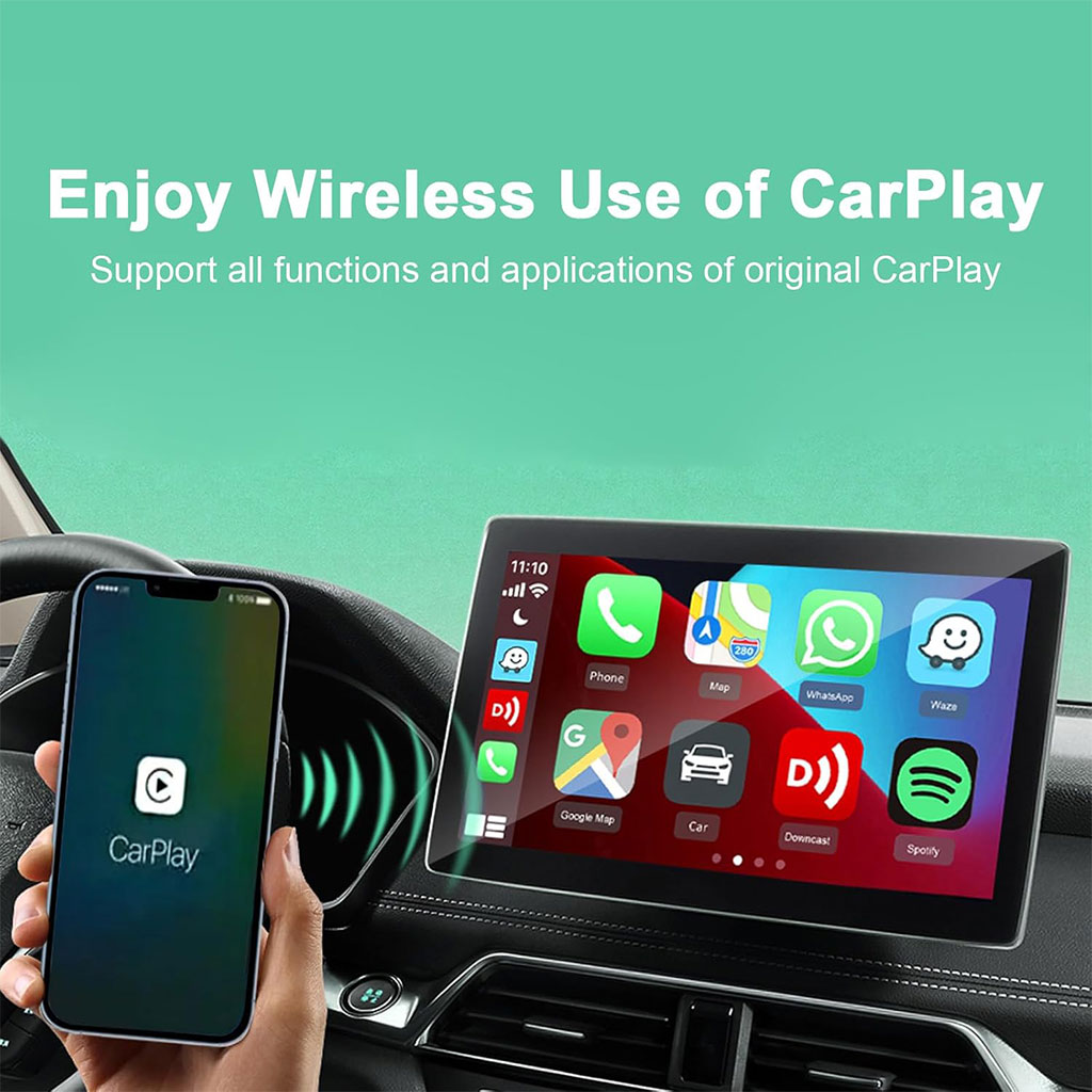Adaptateur USB CarPlay Sans Fil pour Voitures - جهاز ميديا ذكي للسيارات 7