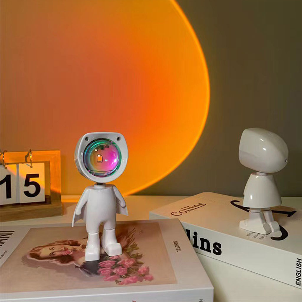 Astronaute Lampe de coucher de soleil pour chambre et décoration intérieure 2