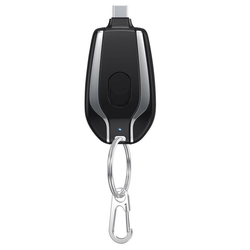 Porte-clés ET Power Bank d'urgence 2 EN 1 type C / IOS 7