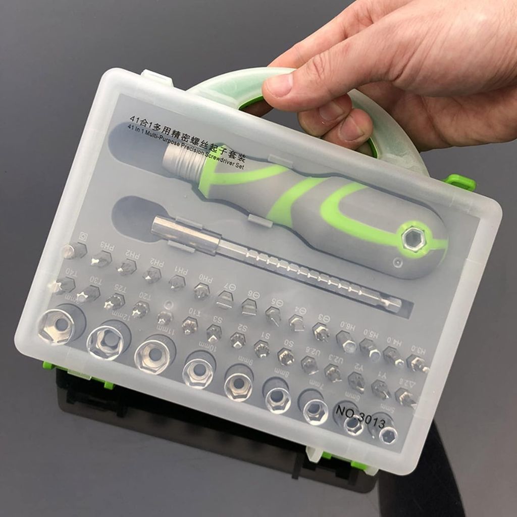 Tournevis Avec Ensemble Professionnel de Magnétiques 41 Pièces – مفك براغي احترافي مع 41 قطعة مغناطيسية 4