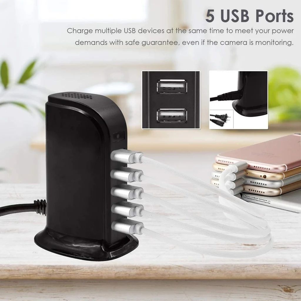 Adaptateur Chargeur USB Intelligent avec Caméra Wi-Fi – كاميرا خفية واي فاي 4