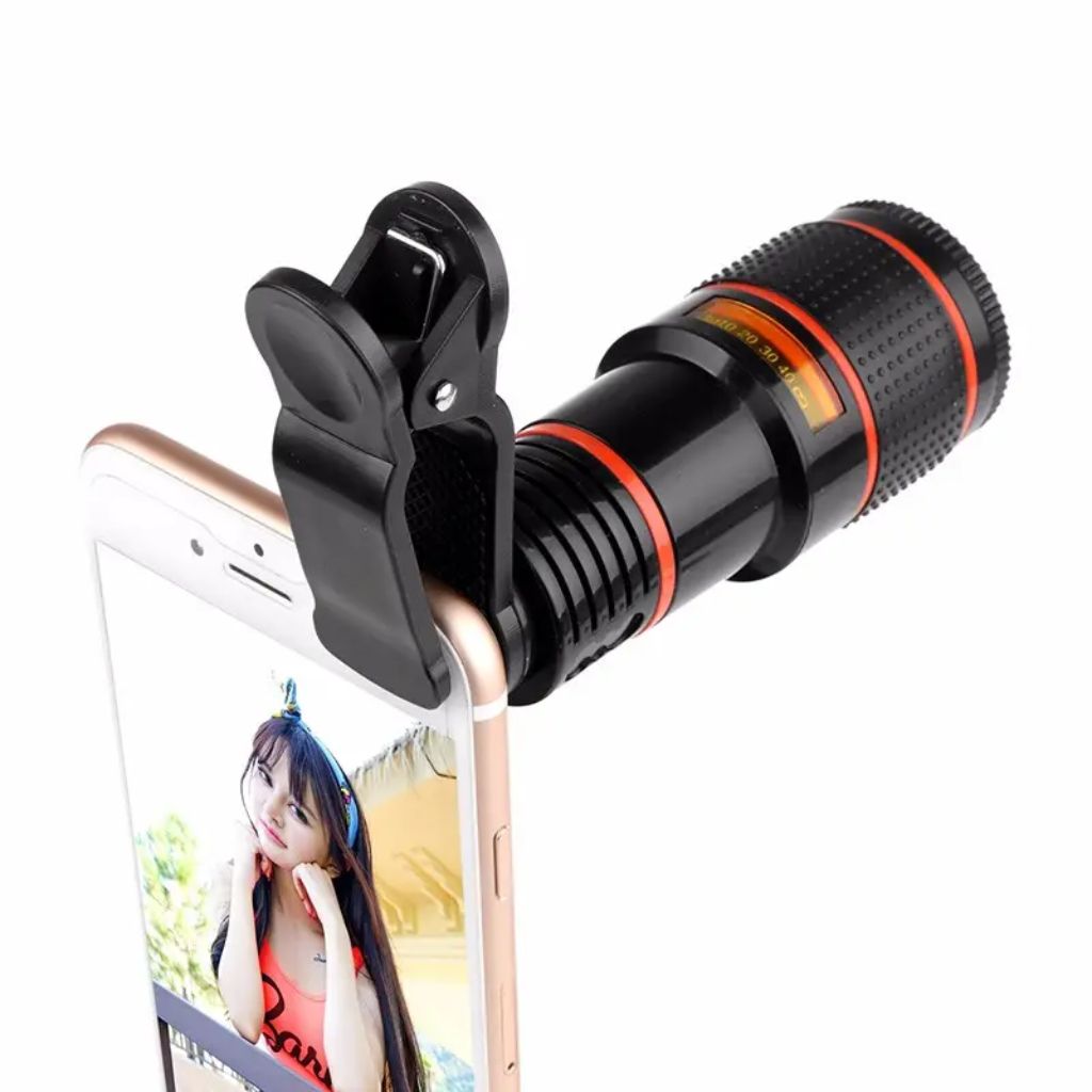 Objectif de Caméra Universel Clip-on pour Smartphone avec Zoom 14x – عدسة كاميرا هاتف الذكي 5