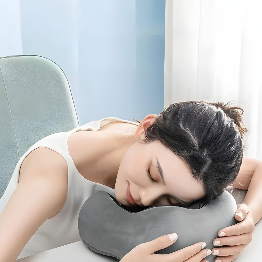 Oreiller de Cou Bluetooth en mousse à mémoire de forme avec haut-parleurs intégrés - وسادة مريحة بخاصية البلوتوث 2