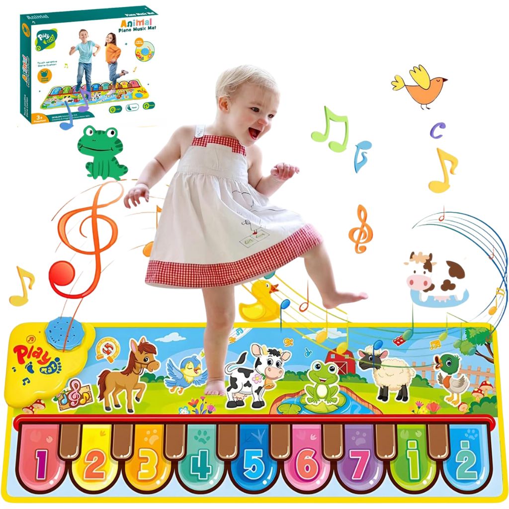 Tapis de Piano Musical pour Enfants 3-6 Ans – حصيرة بيانو موسيقية للأطفال 1