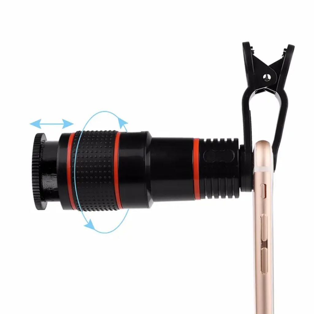 Objectif de Caméra Universel Clip-on pour Smartphone avec Zoom 14x – عدسة كاميرا هاتف الذكي 3