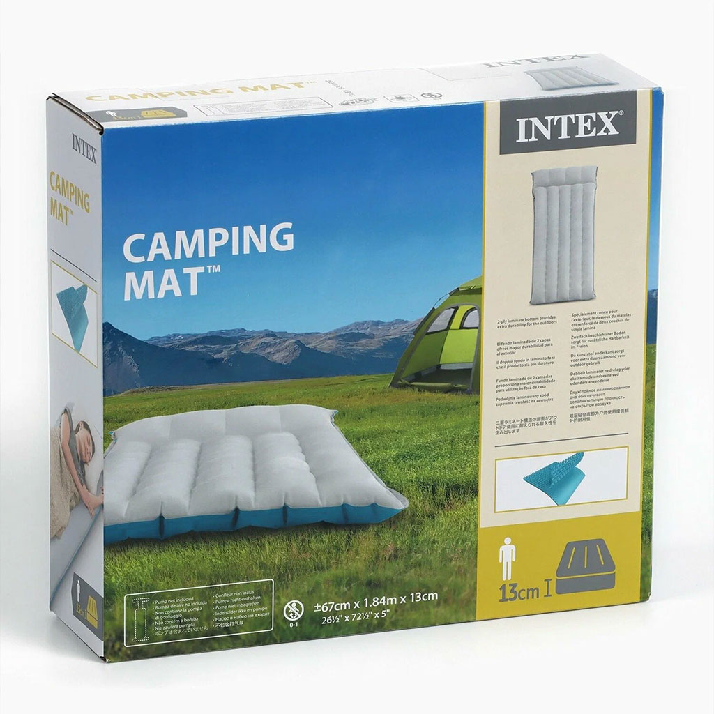 Matelas de Camping Gonflable 67x184x13 cm Intex 67997 – فرشة تخييم 4