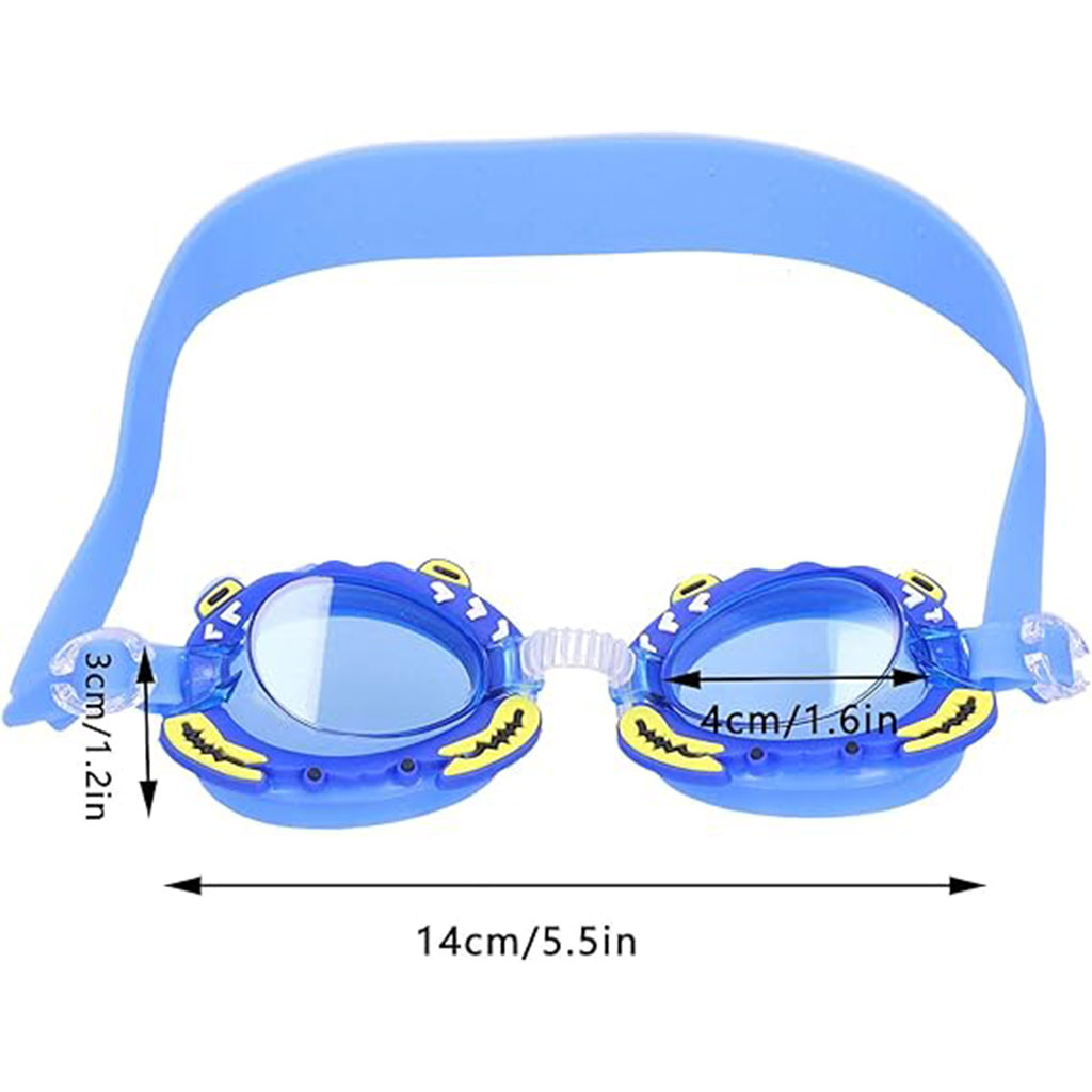 Lunettes de Natation en Forme de Crabe pour Enfants - نظارات سباحة للأطفال 3