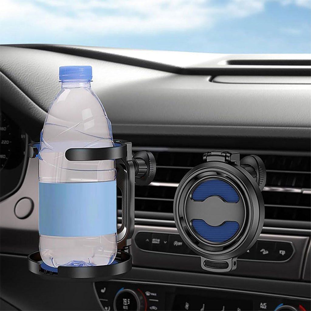 Porte Gobelet Réglable de Voiture pour Grille D'aération - حامل أكواب في السيارة 4