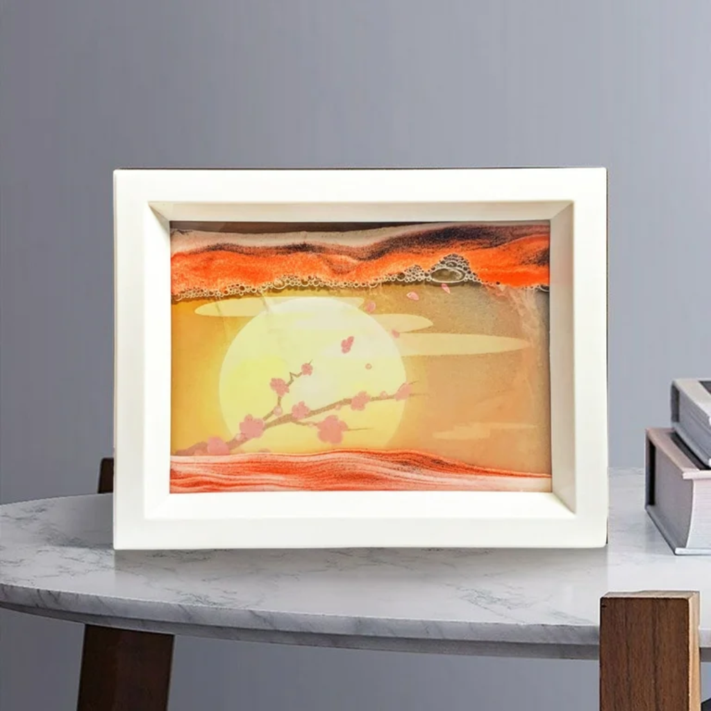 Tableau de Sable en Mouvement 3D et Miroir – لوحة رملية ثلاثية الأبعاد متحركة والمرآة 2