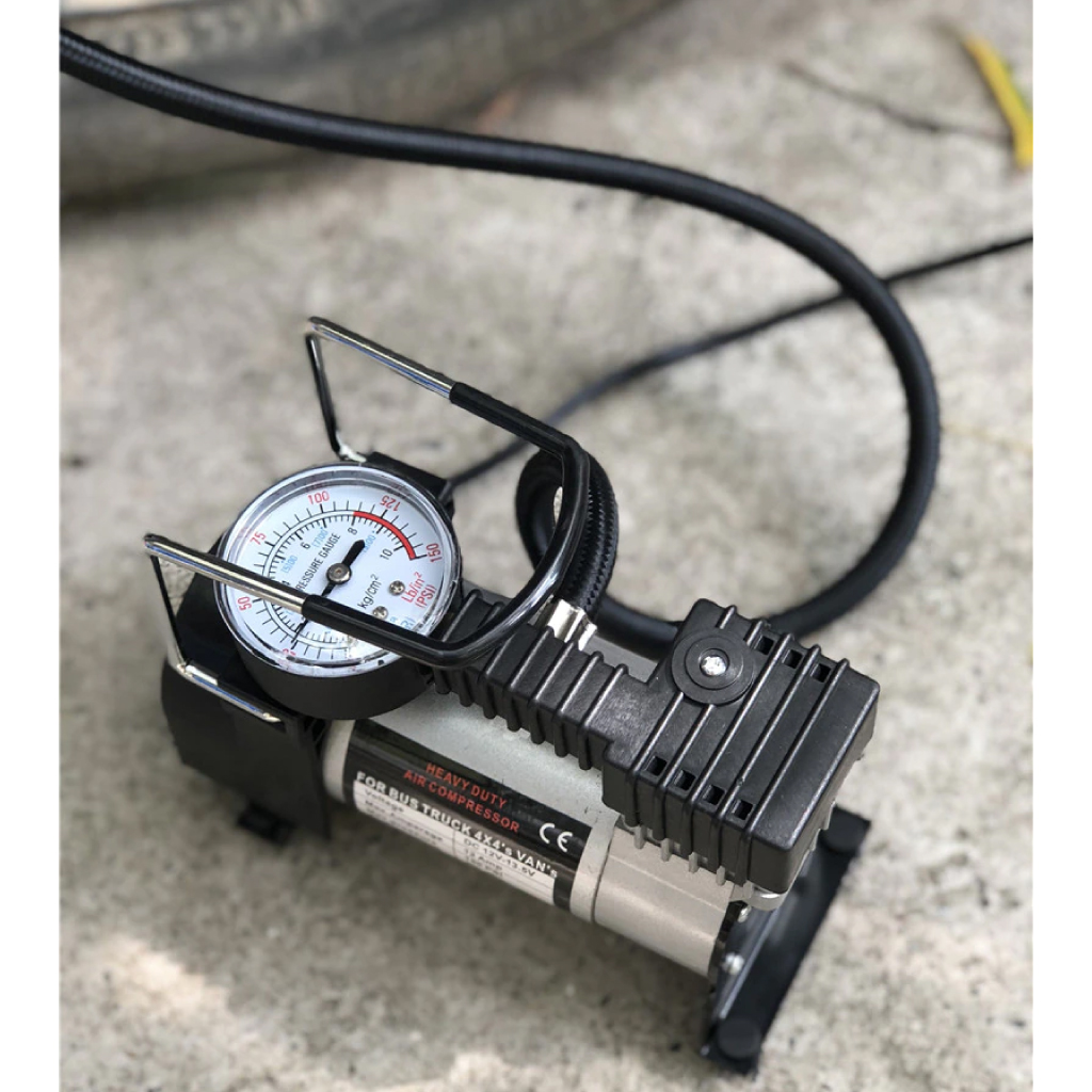 Air Compresseur et Gonfleur de pneu DC 12V prise allume ci-gare 3