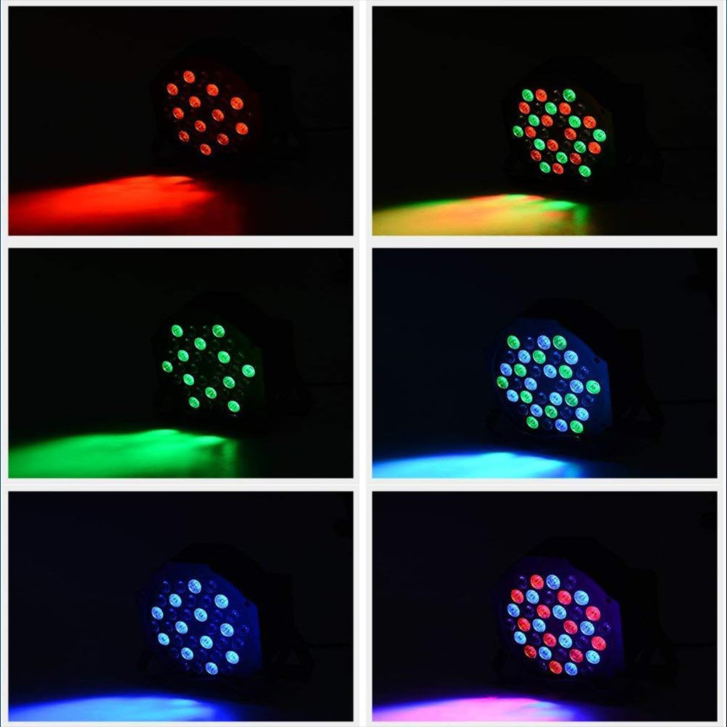 Projecteur Stroboscope LED RVB 36 LED avec Télécommande - جهاز الألعاب الضوئية 5